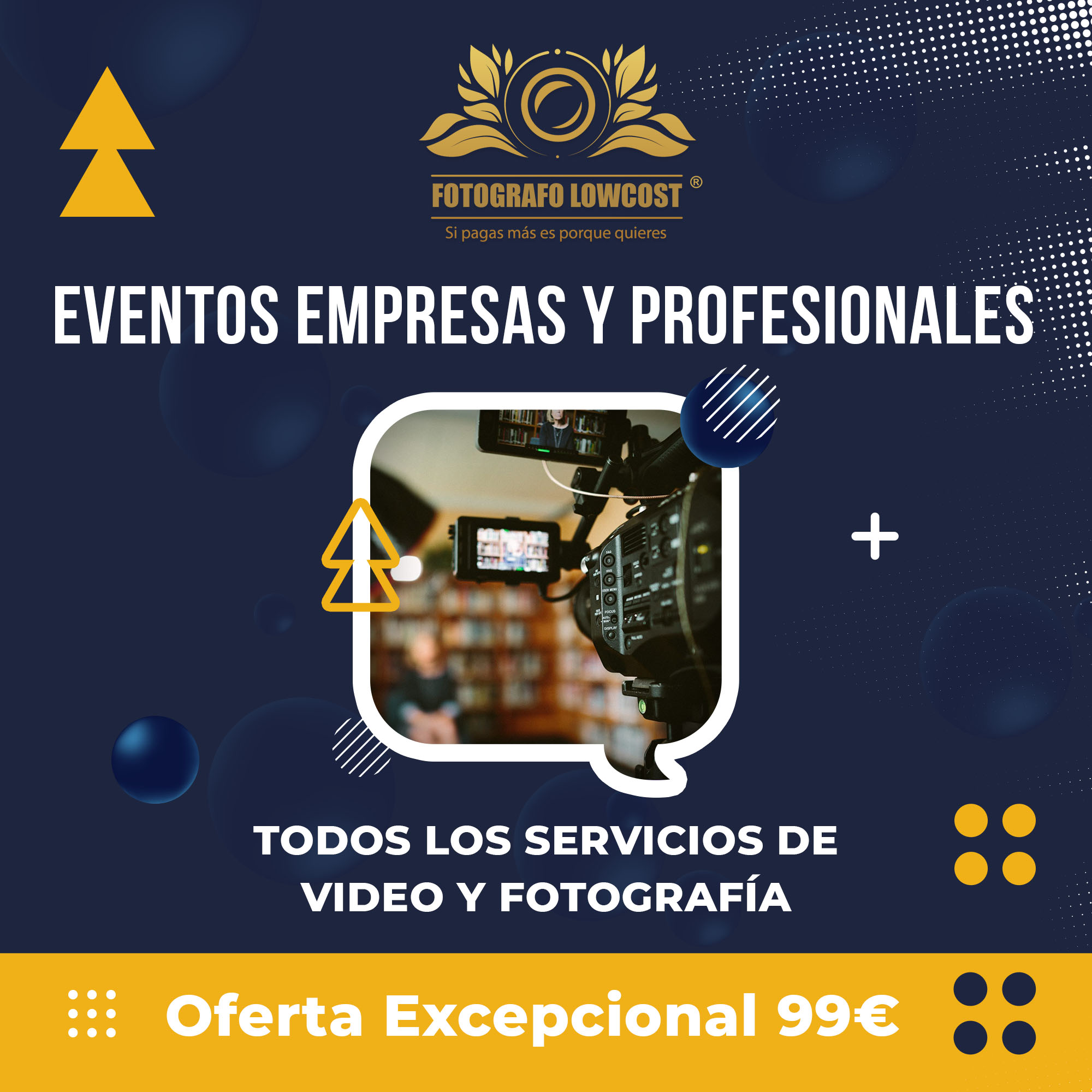 fotografo en cobertura medi&aacute;tica de eventos para empresas Valle de Santa Ana 